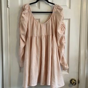 Light pink flowy dress